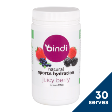Bindi Natural Sports Hydration Blackcurrant 900g