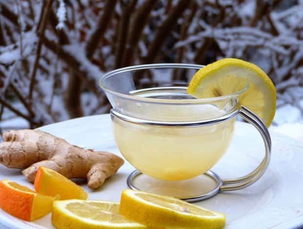 Ginger and Lemon Tea